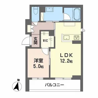アイビー【2階】の間取り