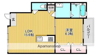 モンテーヴ大高【2階】の間取り