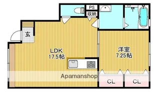 モンテーヴ大高【1階】の間取り