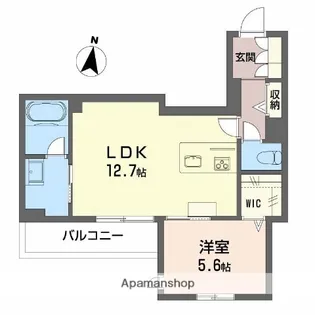 インセプション【2階】の間取り