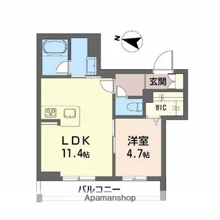 竹仲屋【2階】の間取り