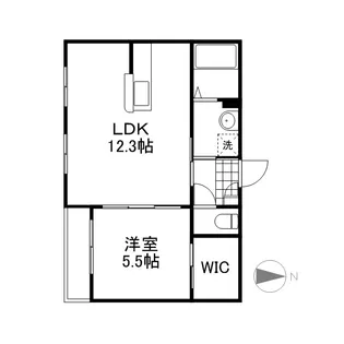 フローラルコート【1階】の間取り