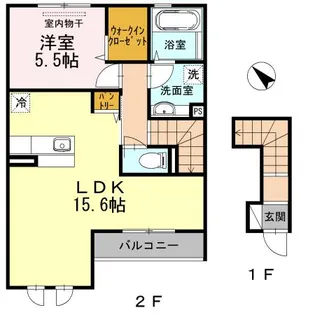 ステラ【2階】の間取り