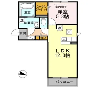 メナージュ【2階】の間取り