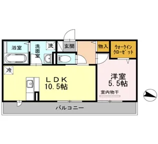 メナージュ【3階】の間取り