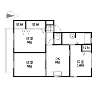 シャーメゾン ジョリー・オー Ⅱ番館【1階】の間取り