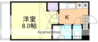 ミガール【3階】の間取り