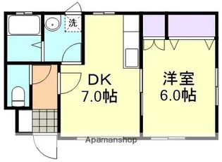 ノーブル寿美【1階】の間取り