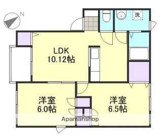 サンベルジュ【2階】の間取り
