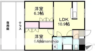 コートモデリア【1階】の間取り