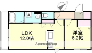 カナリア【2階】の間取り