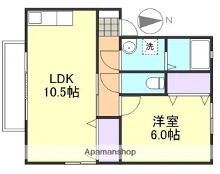 プリーマ【1階】の間取り