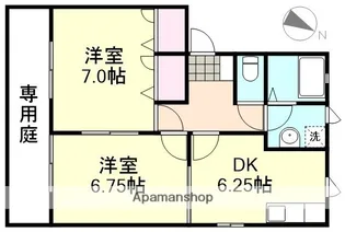 サンキャロットA【1階】の間取り