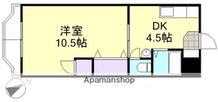 マンションNEWオアシス岡本【2階】の間取り
