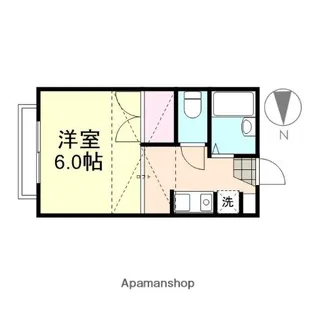 サンシャイン【2階】の間取り