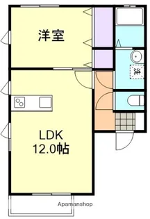 MUGUET【2階】の間取り