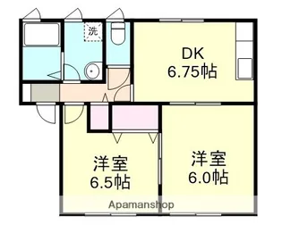 シャトー秋桜 B棟【1階】の間取り