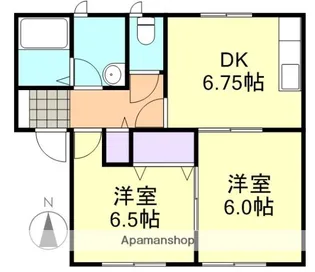 シャトー秋桜 B棟【1階】の間取り