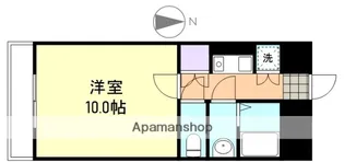 シティガーデンオオヤマ【6階】の間取り