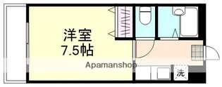 アモーレ福島【2階】の間取り