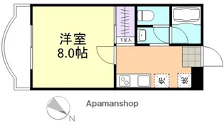 シンフォニア中央【2階】の間取り