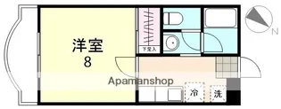 シンフォニア中央【1階】の間取り