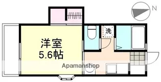 ドミール西口B【2階】の間取り