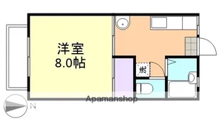 エスポワール都Ⅰ A【2階】の間取り