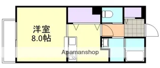 ラフィネ中島 A棟【1階】の間取り