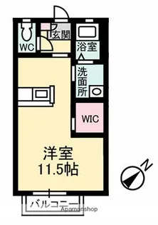 エストリオン Ⅱ【2階】の間取り