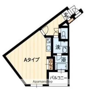 アルファレガロ中庄駅前【4階】の間取り