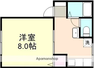 シャンポール八王寺 B【1階】の間取り