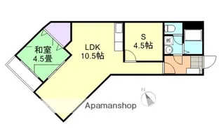 シャレーミーユ【2階】の間取り