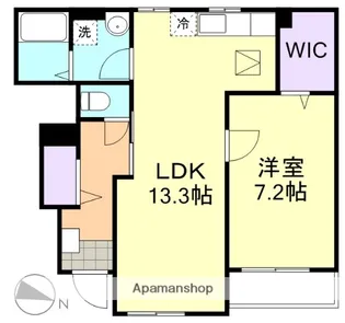 アンシャンテⅡ【1階】の間取り