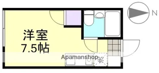 アクティブ23【1階】の間取り