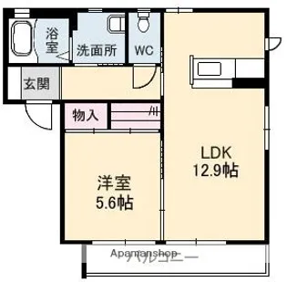 ソフィオ【2階】の間取り