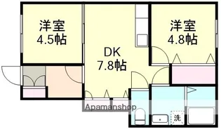 Bonheur H【1階】の間取り