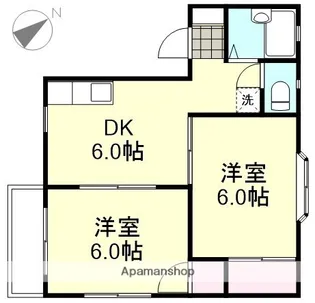 ファミール山岡【2階】の間取り
