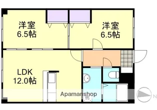 ソネヴァ【1階】の間取り