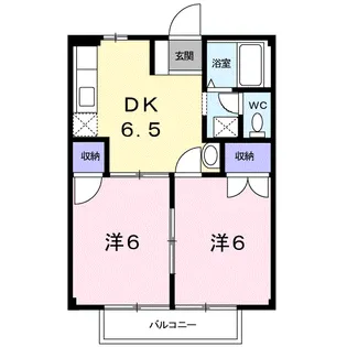 オリ−ブ滝沢【2階】の間取り