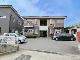 アクセス吉岡B【1階】の外観