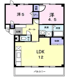 ファインレジデンスKN【1階】の間取り