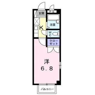 エスポワール【1階】の間取り
