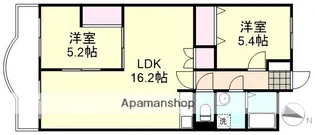 アンティム【1階】の間取り