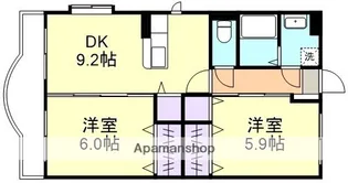 リュミエール【1階】の間取り