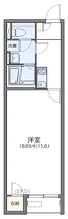 レオネクストコスモス【2階】の間取り