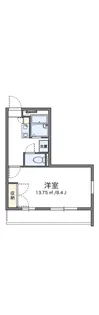 レオパレス中島【2階】の間取り