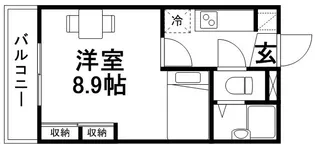 レオパレス花【1階】の間取り