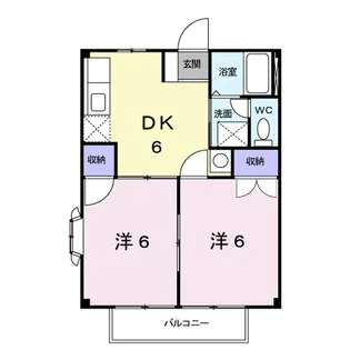 FOREVER HIRO【2階】の間取り