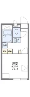 レオパレスプリマベーラ【101号室】の間取り